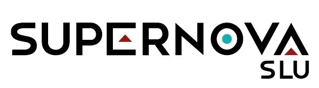 SUPERNOVA SLU – Innovative Tech Company SUPERNOVA SLU logo with futuristic typography
